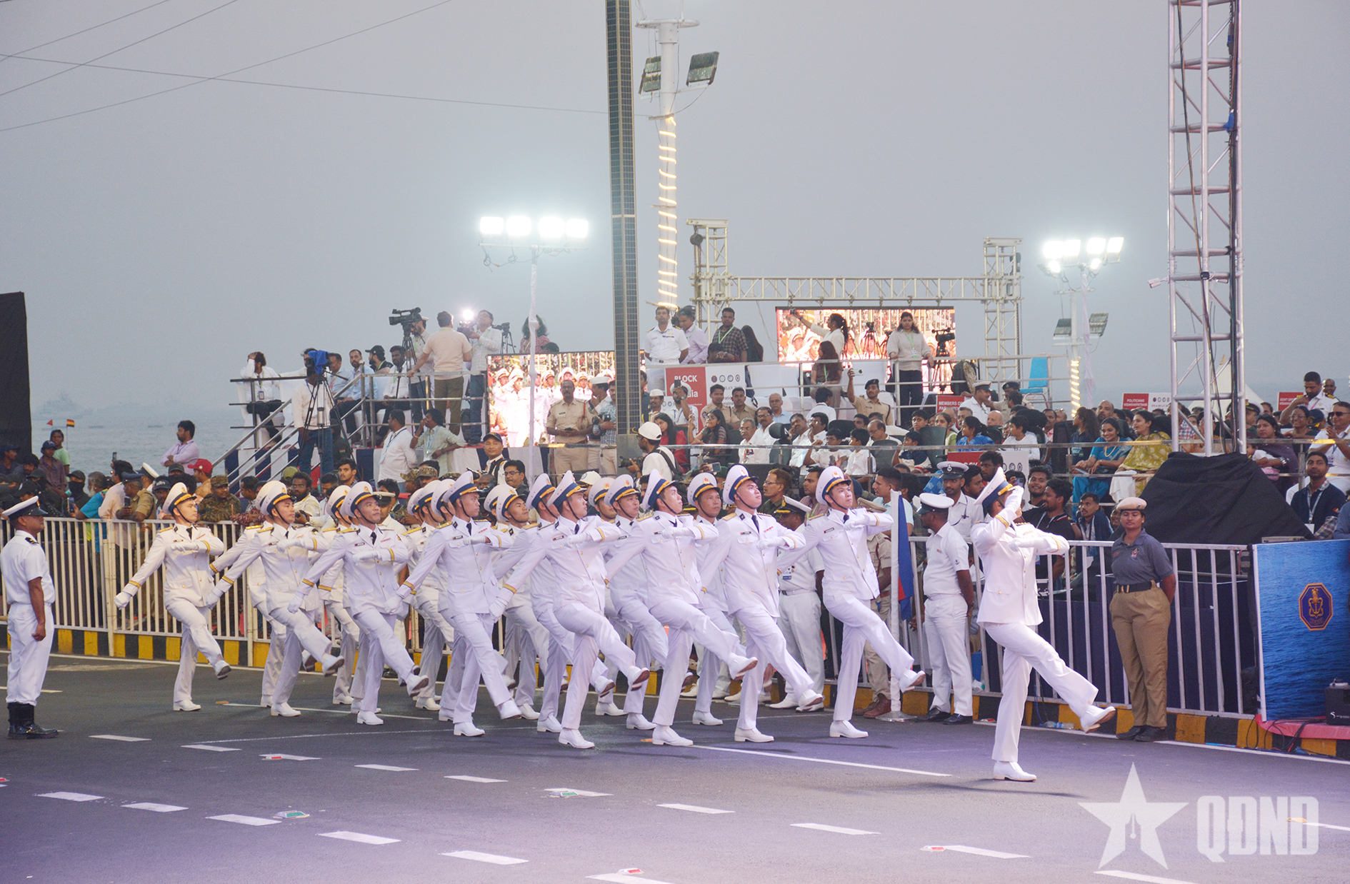 Cuộc diễu binh đường phố quốc tế tại Visakhapatnam: Bản hòa ca sức mạnh tình hữu nghị biển